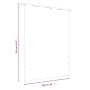 Toldo pantalla para balcón de tela oxford negro 160x240 cm de vidaXL, Sombrillas - Ref: Foro24-148557, Precio: 36,52 €, Descu...