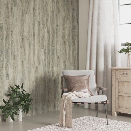 Gray PVC wood look wall panels 4.12 m² by vidaXL, Wall covering - Ref: Foro24-3189147, Price: 78,66 €, Discount: %