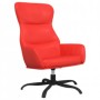 Sillón de relax con reposapiés de cuero sintético rojo de vidaXL, Sillones - Ref: Foro24-3097449, Precio: 124,06 €, Descuento: %