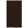 Balcony screen awning in brown Oxford fabric 160x240 cm by vidaXL, Umbrellas - Ref: Foro24-148562, Price: 31,94 €, Discount: %