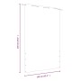 Toldo pantalla para balcón de tela oxford naranja 140x240 cm de vidaXL, Sombrillas - Ref: Foro24-148551, Precio: 28,34 €, Des...