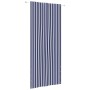 Toldo pantalla para balcón tela oxford azul y blanco 120x240 cm de vidaXL, Sombrillas - Ref: Foro24-148590, Precio: 36,51 €, ...