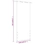 Toldo pantalla para balcón tela oxford azul y blanco 120x240 cm de vidaXL, Sombrillas - Ref: Foro24-148590, Precio: 36,51 €, ...