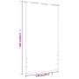 Toldo pantalla para balcón tela oxford azul y blanco 140x240 cm de vidaXL, Sombrillas - Ref: Foro24-148591, Precio: 34,16 €, ...