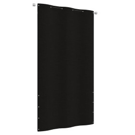 Black oxford fabric balcony screen awning 120x240 cm by vidaXL, Umbrellas - Ref: Foro24-148555, Price: 27,52 €, Discount: %