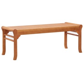 2-seater garden bench in solid eucalyptus wood 120 cm by vidaXL, garden benches - Ref: Foro24-47290, Price: 111,99 €, Discoun...