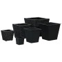 Set of 3 water hyacinth black flowerbeds by vidaXL, Pots and planters - Ref: Foro24-45573, Price: 54,39 €, Discount: %