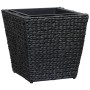 Set of 3 water hyacinth black flowerbeds by vidaXL, Pots and planters - Ref: Foro24-45573, Price: 54,39 €, Discount: %