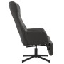 Sillón de relax con reposapiés terciopelo gris oscuro de vidaXL, Sillones - Ref: Foro24-3097496, Precio: 130,10 €, Descuento: %