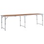 Mesa de camping plegable de aluminio 240x60 cm de vidaXL, Mobiliario de camping - Ref: Foro24-48176, Precio: 115,10 €, Descue...