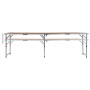 Aluminum folding camping table 240x60 cm by vidaXL, camping furniture - Ref: Foro24-48176, Price: 115,10 €, Discount: %