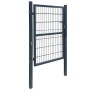 Anthracite grey steel fence gate 106x248 cm by vidaXL, garden gates - Ref: Foro24-142027, Price: 240,75 €, Discount: %