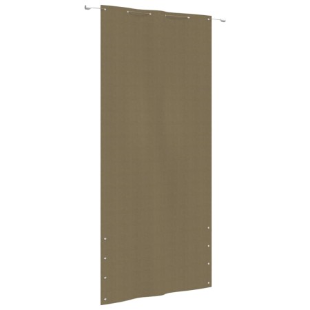 Toldo pantalla para balcón de tela oxford gris taupe 120x240 cm de vidaXL, Sombrillas - Ref: Foro24-148525, Precio: 33,99 €, ...