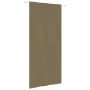 Toldo pantalla para balcón de tela oxford gris taupe 120x240 cm de vidaXL, Sombrillas - Ref: Foro24-148525, Precio: 33,05 €, ...