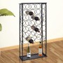 Metal wine rack for 28 bottles by vidaXL, Wine racks - Ref: Foro24-240942, Price: 67,13 €, Discount: %