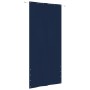 Toldo para balcón de tela oxford azul 120x240 cm de vidaXL, Sombrillas - Ref: Foro24-148535, Precio: 28,88 €, Descuento: %