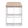 Desk 120x60x75 cm oak and white color by vidaXL, Desks - Ref: Foro24-245720, Price: 170,51 €, Discount: %