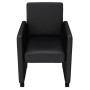 Sillas de comedor 6 unidades cuero sintético negro de vidaXL, Sillas de comedor - Ref: Foro24-160184, Precio: 977,12 €, Descu...