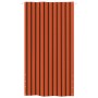 Toldo pantalla para balcón tela oxford naranja marrón 140x240cm de vidaXL, Sombrillas - Ref: Foro24-148571, Precio: 30,99 €, ...