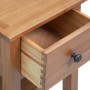 Mesita de noche de madera de roble maciza 36x30x47 cm de vidaXL, Mesitas de noche - Ref: Foro24-243930, Precio: 102,66 €, Des...