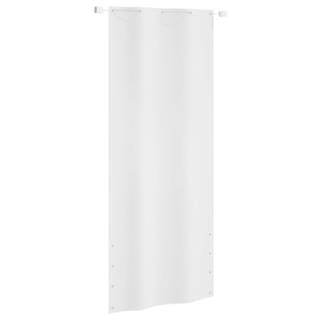 Schirmmarkise für Balkon, weißes Oxford-Gewebe, 100 x 240 cm von vidaXL, Sonnenschirme - Ref: Foro24-148494, Preis: 27,10 €, ...