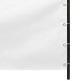 Schirmmarkise für Balkon, weißes Oxford-Gewebe, 100 x 240 cm von vidaXL, Sonnenschirme - Ref: Foro24-148494, Preis: 27,10 €, ...