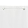 Screen awning for balcony white oxford fabric 100x240 cm by vidaXL, Umbrellas - Ref: Foro24-148494, Price: 27,10 €, Discount: %