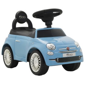 Fiat 500 blue ride-on car by vidaXL, Pedal or push vehicles - Ref: Foro24-80216, Price: 75,99 €, Discount: %