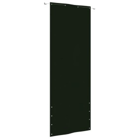 Toldo pantalla para balcón tela oxford verde oscuro 80x240 cm de vidaXL, Sombrillas - Ref: Foro24-148528, Precio: 29,99 €, De...