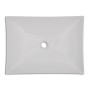 Art white porcelain ceramic sink with gloss by vidaXL, Sinks - Ref: Foro24-140700, Price: 73,52 €, Discount: %