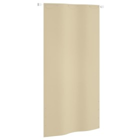 Beige oxford fabric balcony screen awning 120x240 cm by vidaXL, Umbrellas - Ref: Foro24-148505, Price: 31,99 €, Discount: %