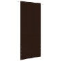 Balcony screen awning brown oxford fabric 100x240 cm by vidaXL, Umbrellas - Ref: Foro24-148559, Price: 29,99 €, Discount: %