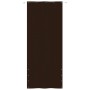 Balcony screen awning brown oxford fabric 100x240 cm by vidaXL, Umbrellas - Ref: Foro24-148559, Price: 29,99 €, Discount: %