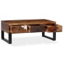 Solid sheesham wood coffee table 90x50x35 cm by vidaXL, Coffee table - Ref: Foro24-244936, Price: 177,37 €, Discount: %