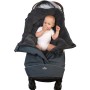 Bo Jungle B-Thermo Baby Footmuff Dark Gray B300850 by Bo Jungle, Blankets and bags for carrying babies - Ref: Foro24-420040, ...