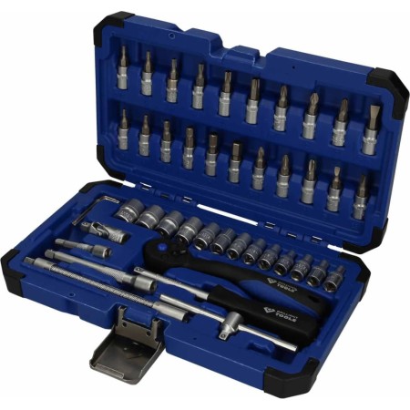 BRILLIANT TOOLS 45-piece steel 1/4" socket wrench set by BRILLIANT TOOLS, Nut wrenches - Ref: Foro24-426118, Price: 29,28 €, ...