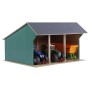 Kids Globe Large Tractor Farm Shed 1:32 Wooden 610193 by Kids Globe, Children's parks - Ref: Foro24-421650, Price: 58,78 €, D...