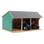 Kids Globe Large Tractor Farm Shed 1:32 Wooden 610193 by Kids Globe, Children's parks - Ref: Foro24-421650, Price: 58,78 €, D...