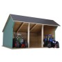 Kids Globe Large Tractor Farm Shed 1:32 Wooden 610193 by Kids Globe, Children's parks - Ref: Foro24-421650, Price: 58,78 €, D...