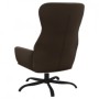 Sillón de relax con reposapiés de cuero sintético marrón de vidaXL, Sillones - Ref: Foro24-3097446, Precio: 131,99 €, Descuen...