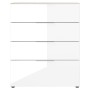 Germania GW-Oakland white and oak 4-drawer chest of drawers by Germania, Drawers - Ref: Foro24-440225, Price: 252,60 €, Disco...