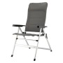 Travellife Silla camping plegable de lujo Ancona Comfort gris oscuro de Travellife, Mobiliario de camping - Ref: Foro24-44144...