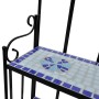 Blau-weißer Mosaik-Pflanzenständer von vidaXL, Topfständer - Ref: Foro24-41132, Preis: 109,81 €, Rabatt: %