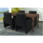 Sillas de comedor 4 unidades cuero sintético negro de vidaXL, Sillas de comedor - Ref: Foro24-160183, Precio: 603,75 €, Descu...