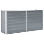 Raised garden bed gray galvanized steel 160x40x77 cm by vidaXL, Pots and planters - Ref: Foro24-44848, Price: 55,99 €, Discou...