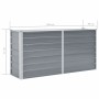 Raised garden bed gray galvanized steel 160x40x77 cm by vidaXL, Pots and planters - Ref: Foro24-44848, Price: 55,99 €, Discou...