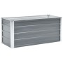 Gray galvanized steel garden bed 100x40x45 cm by vidaXL, Pots and planters - Ref: Foro24-44854, Price: 36,59 €, Discount: %