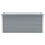 Gray galvanized steel garden bed 100x40x45 cm by vidaXL, Pots and planters - Ref: Foro24-44854, Price: 36,59 €, Discount: %