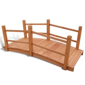 Puente para el jardín, 140 x 60 x 56 cm de vidaXL, Puentes de jardín - Ref: Foro24-41300, Precio: 82,28 €, Descuento: %