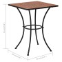 Mesa de mosaico para cafetería cerámica terracota 60 cm de vidaXL, Mesas de jardín - Ref: Foro24-46705, Precio: 106,40 €, Des...